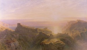 Auringonlasku Tintagelissa, 1871